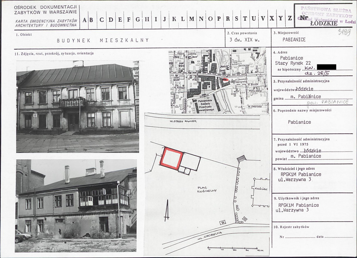 KB - Karta biała, skan nr 1