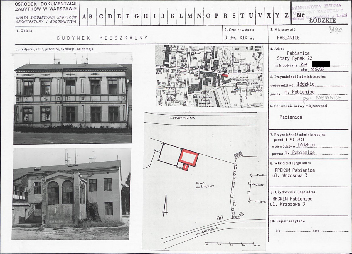 KB - Karta biała, skan nr 1