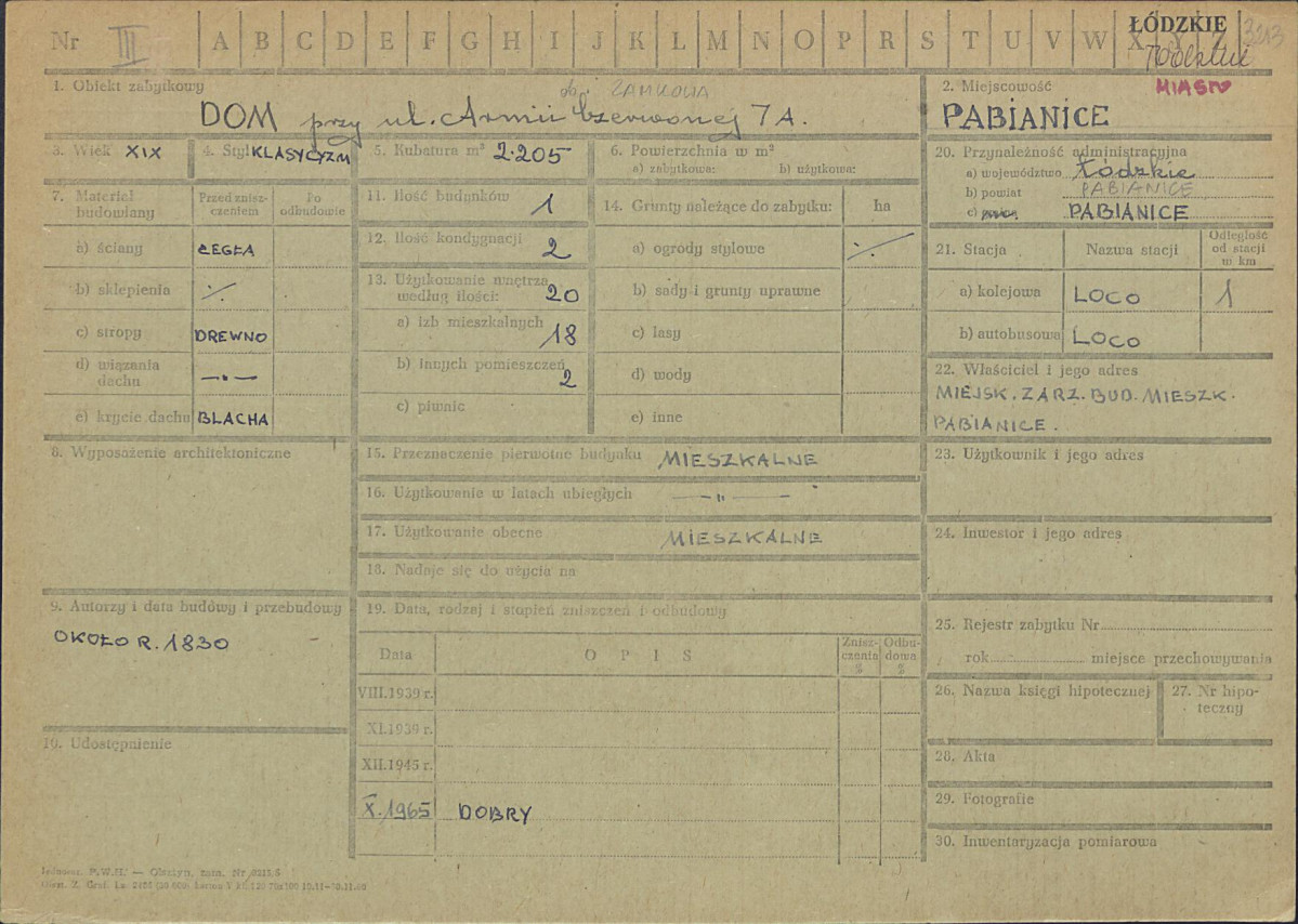 Karta zielona, skan nr 1