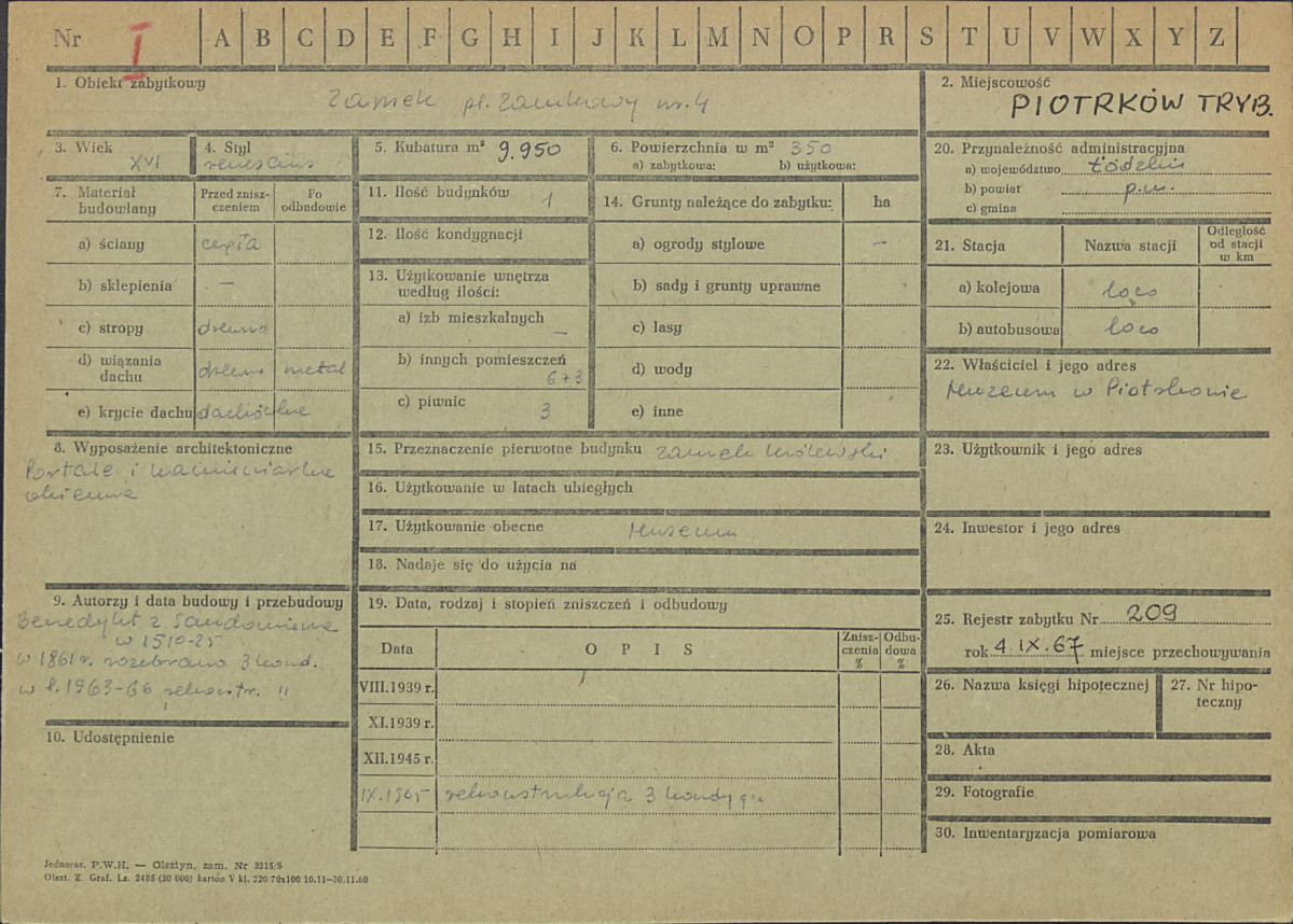 Karta zielona, skan nr 1