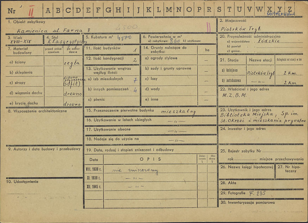 Karta zielona, skan nr 3