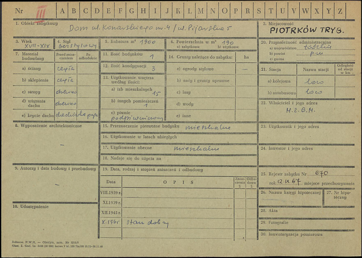 Karta zielona, skan nr 1