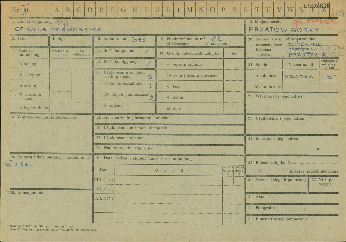 Karta zielona, skan nr 1