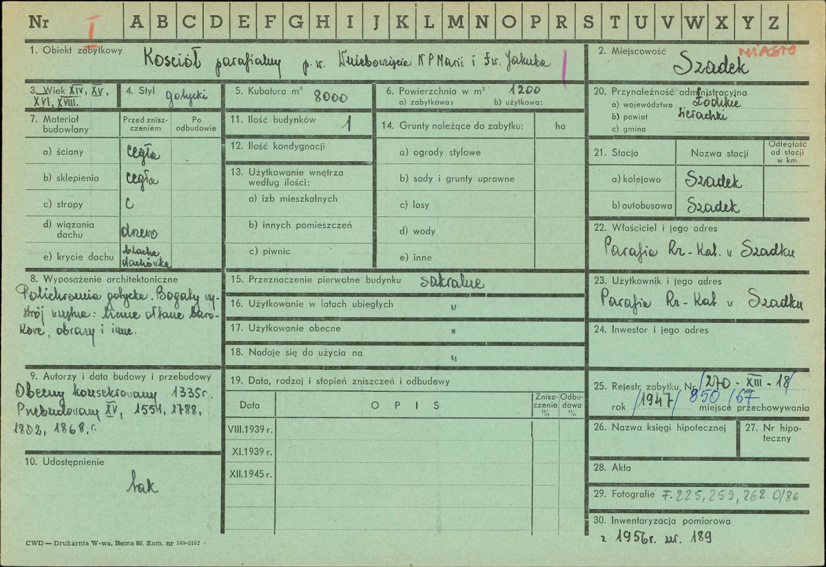 Karta zielona, skan nr 1
