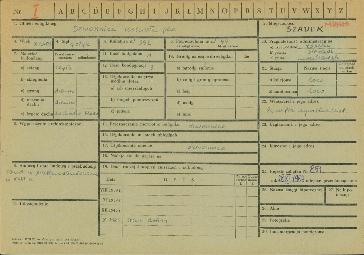 Karta zielona, skan nr 1