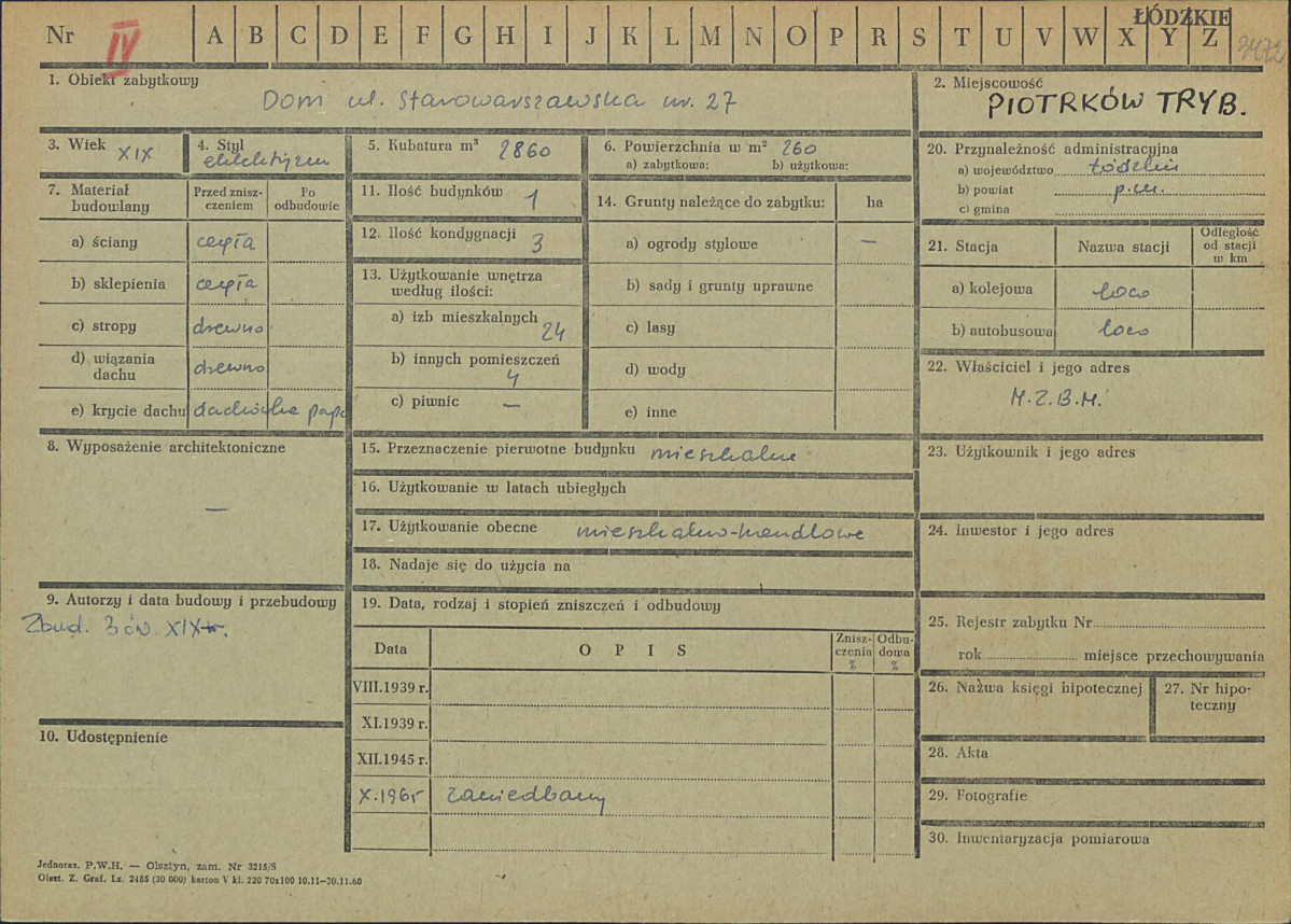 Karta zielona, skan nr 1