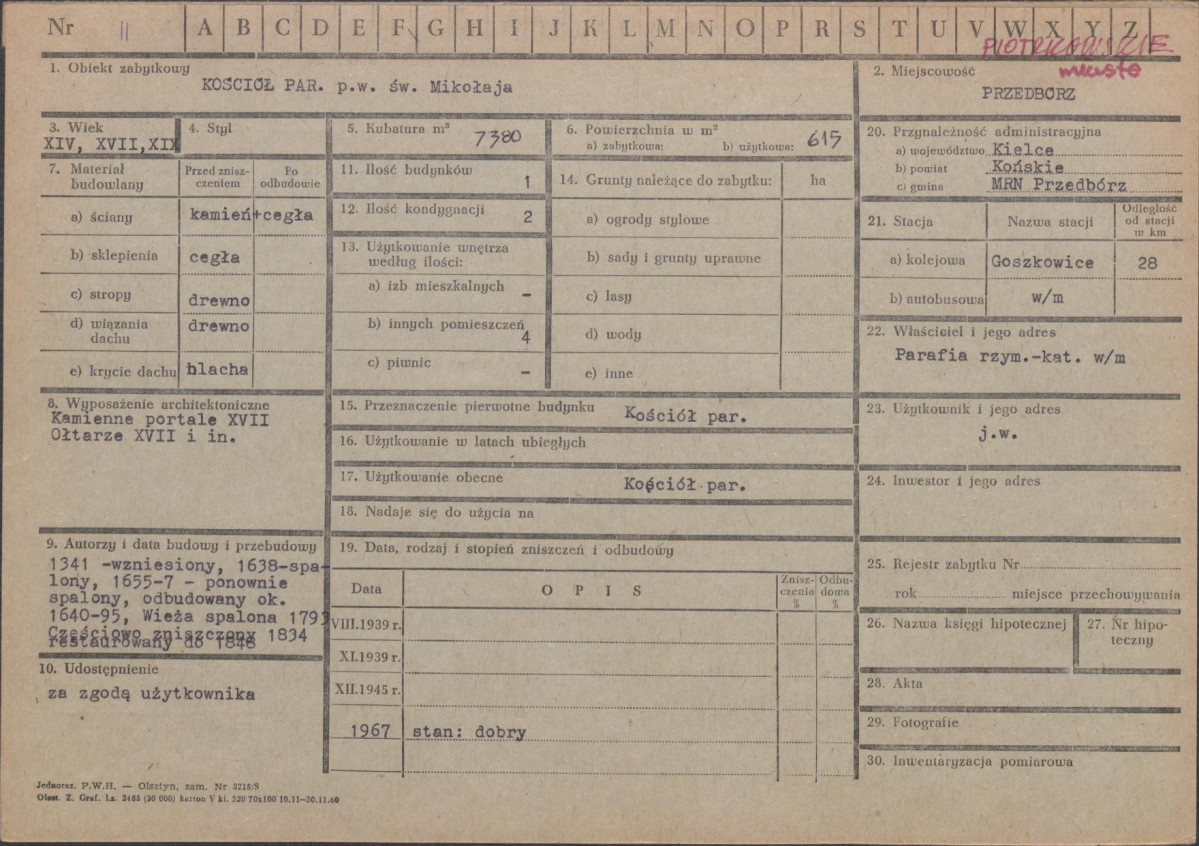 Karta zielona, skan nr 1