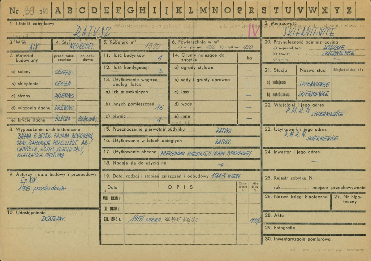 Karta zielona, skan nr 1