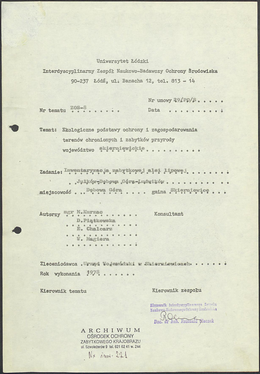 EP - Ewidencja parkowa, skan nr 4