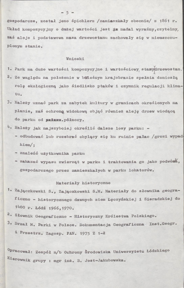 Ewidencja parkowa, skan nr 10