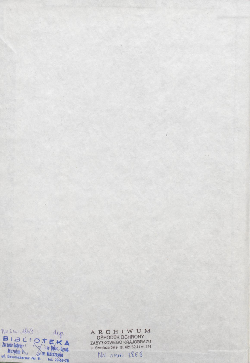 EP - Ewidencja parkowa, skan nr 2