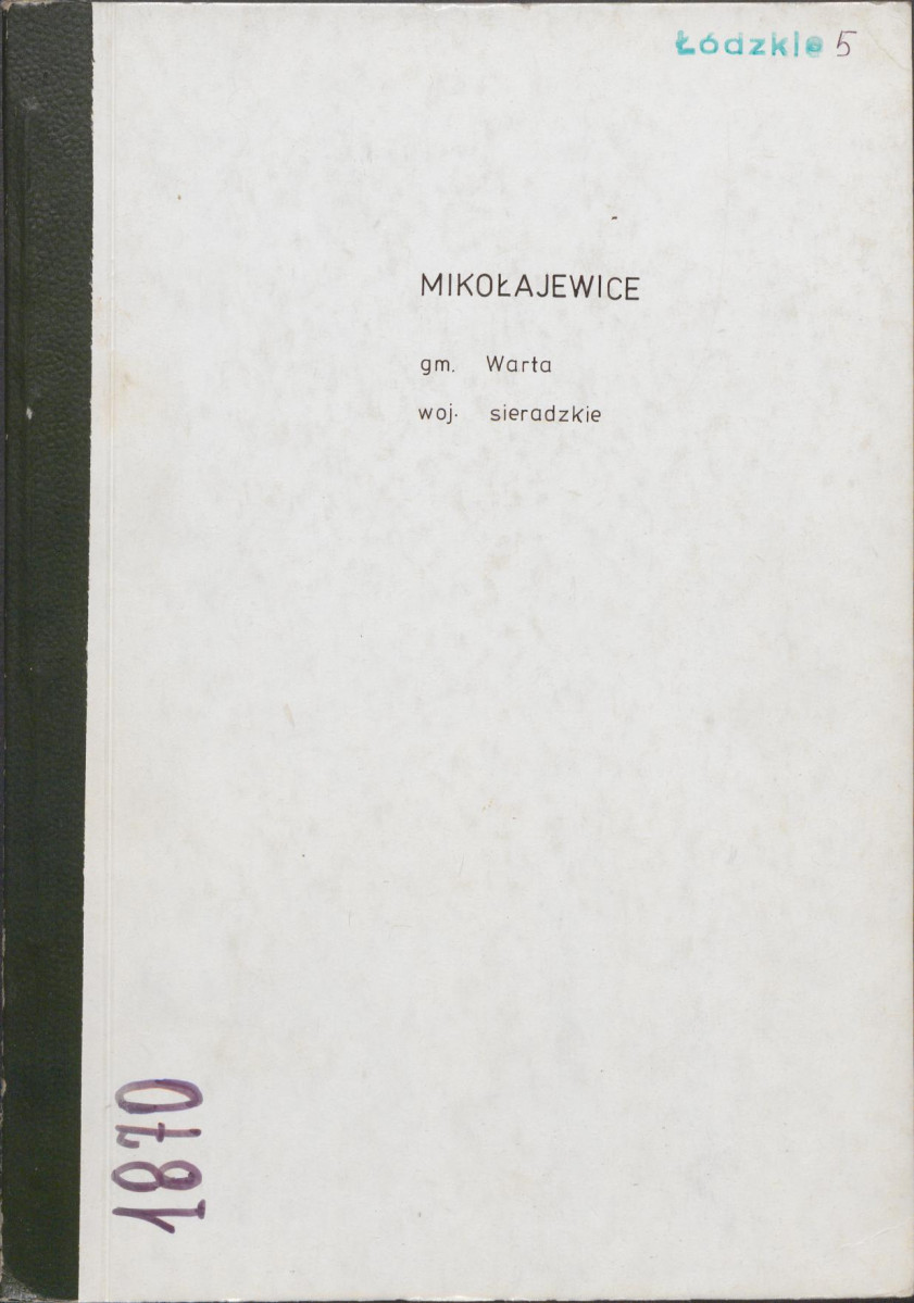 EP - Ewidencja parkowa, skan nr 1