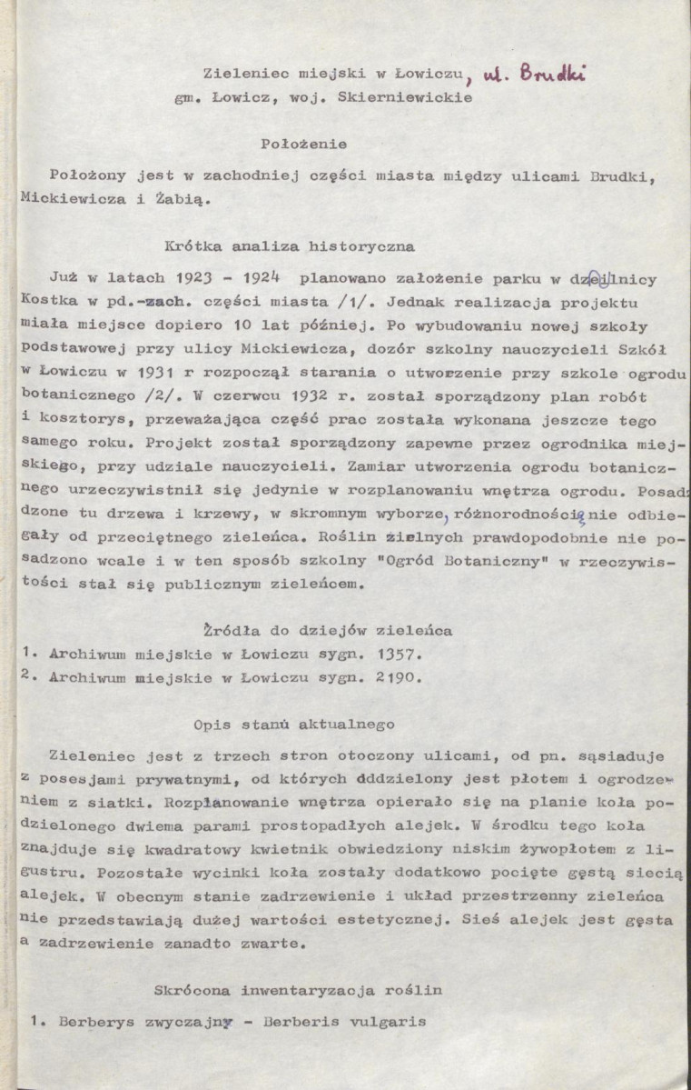 Ewidencja parkowa, skan nr 6