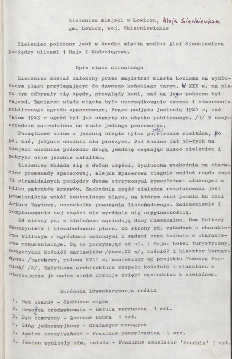 Ewidencja parkowa, skan nr 6