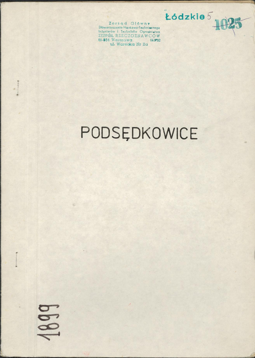 EP - Ewidencja parkowa, skan nr 1