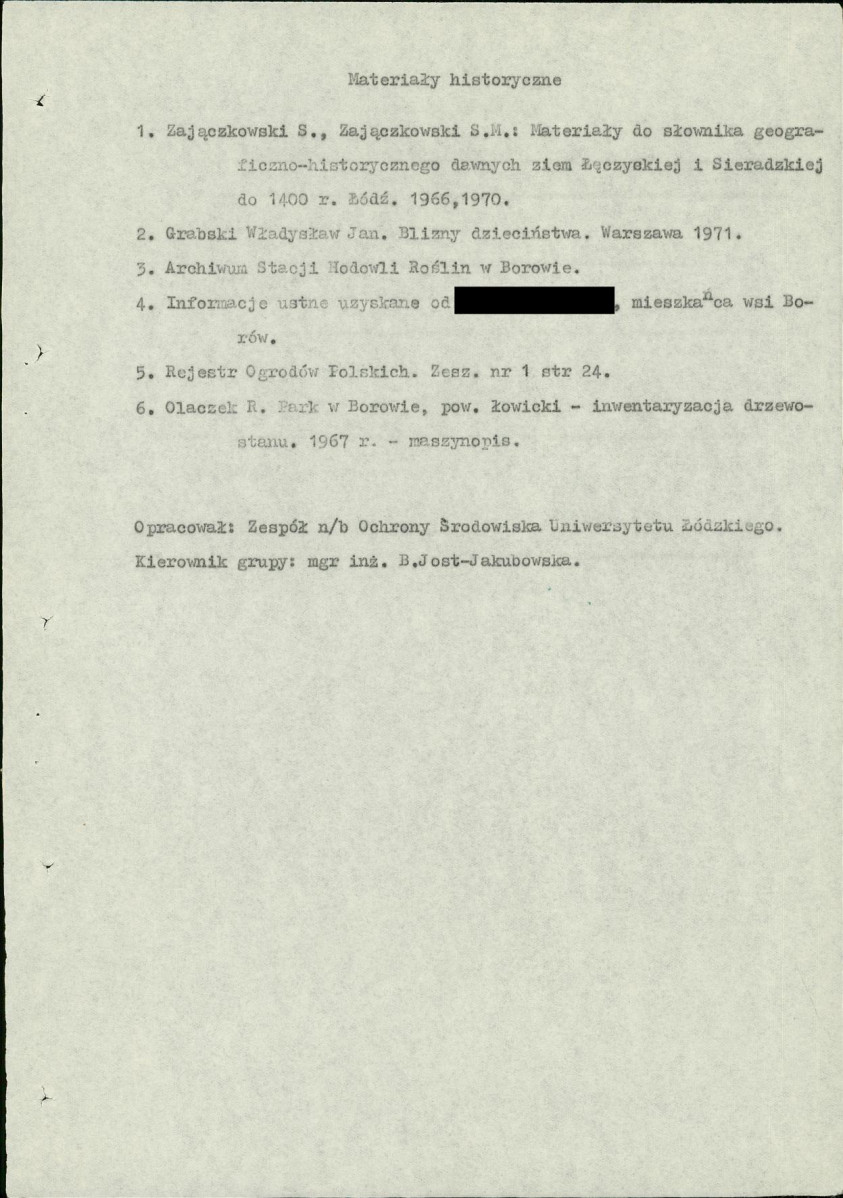 EP - Ewidencja parkowa, skan nr 13