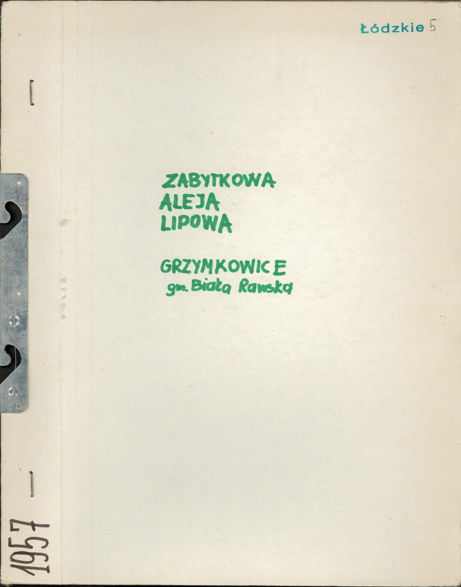 Ewidencja parkowa, skan nr 1