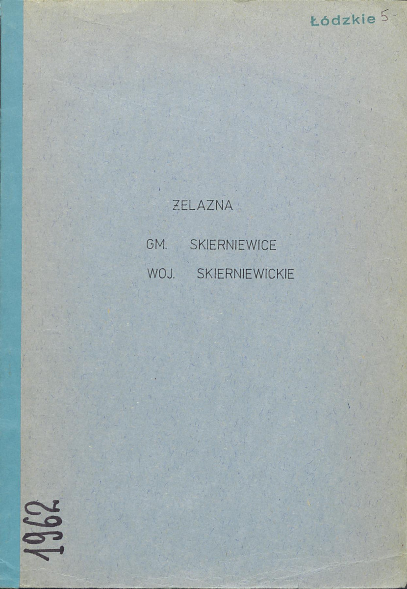 Ewidencja parkowa, skan nr 1
