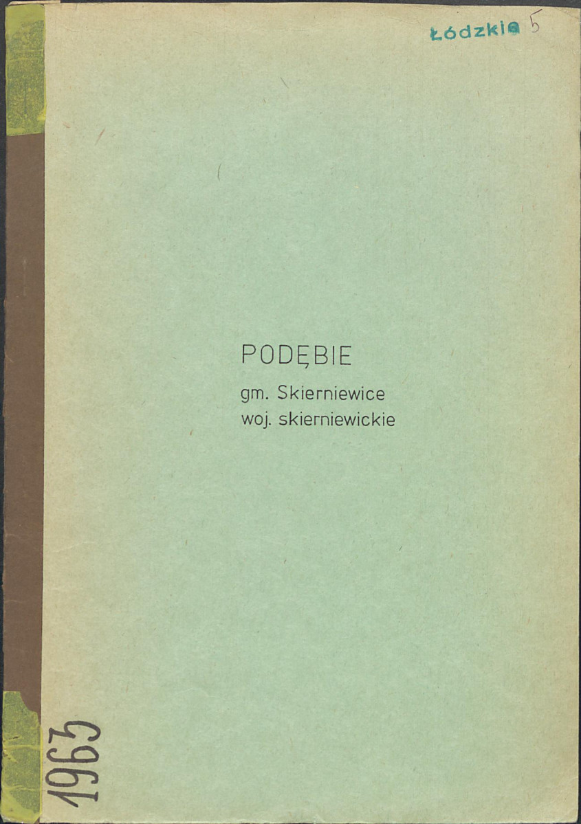 EP - Ewidencja parkowa, skan nr 1