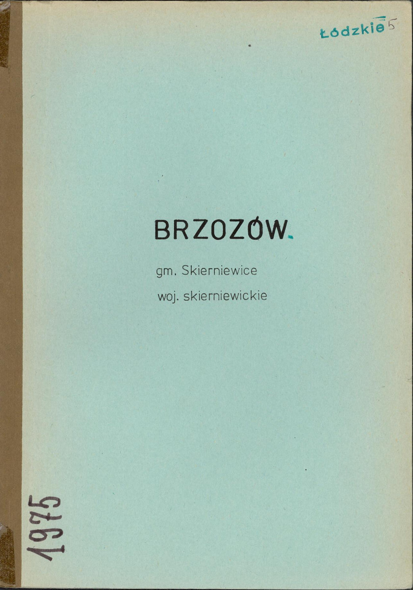 EP - Ewidencja parkowa, skan nr 1