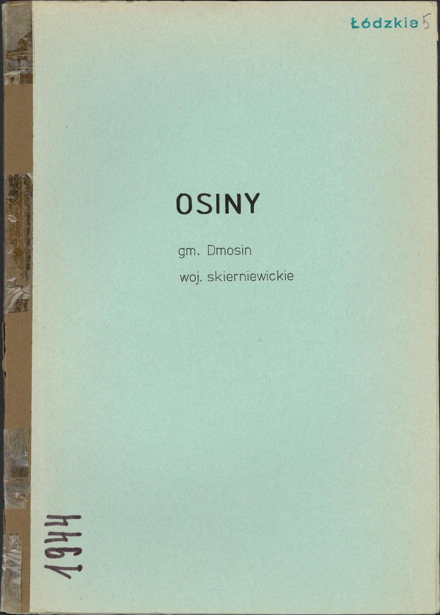 Ewidencja parkowa, skan nr 1
