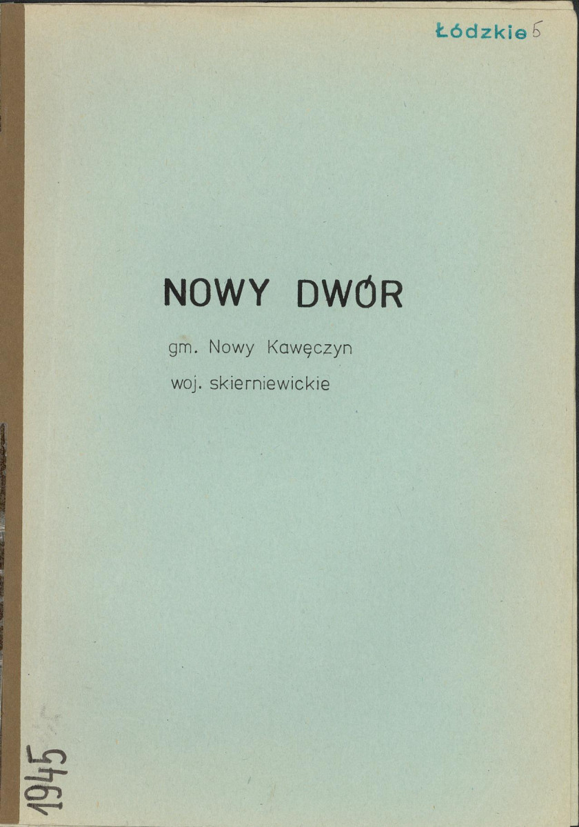 Ewidencja parkowa, skan nr 1