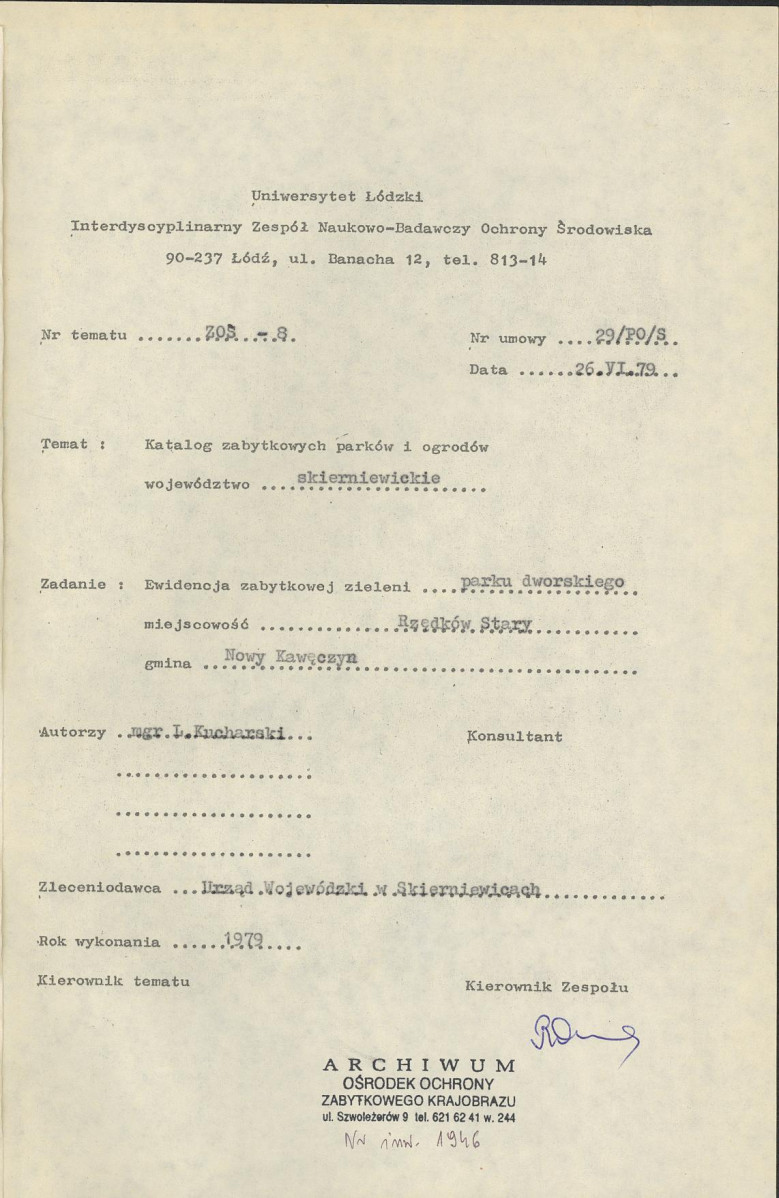 Ewidencja parkowa, skan nr 5