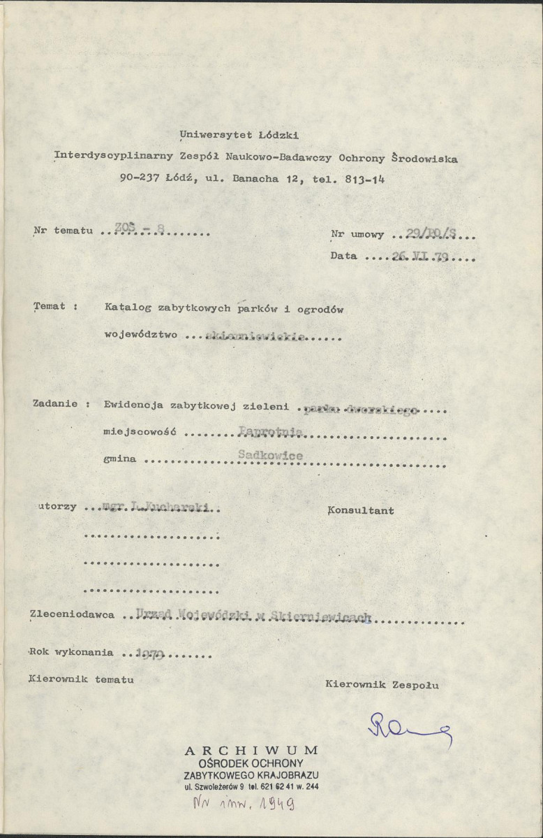 Ewidencja parkowa, skan nr 5