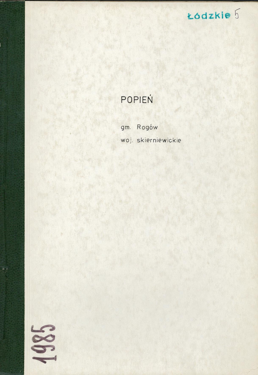 EP - Ewidencja parkowa, skan nr 1