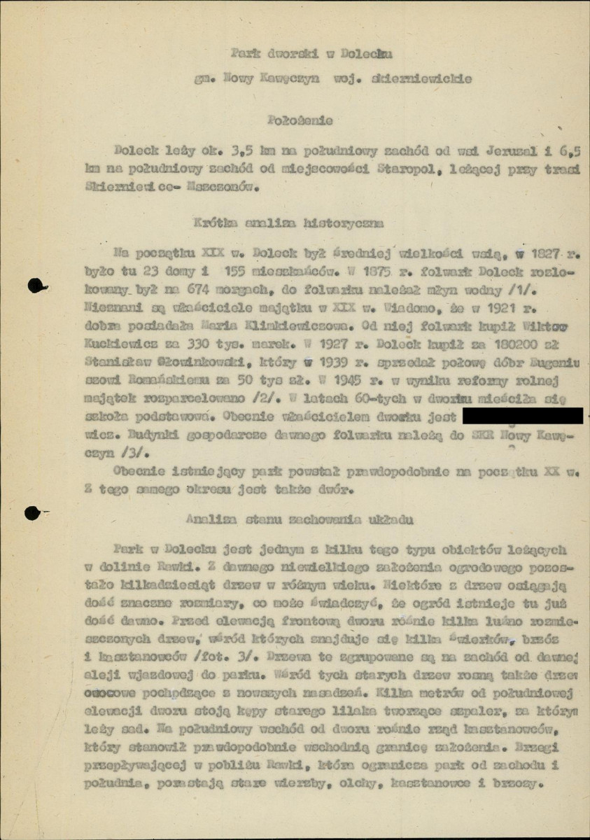 EP - Ewidencja parkowa, skan nr 6