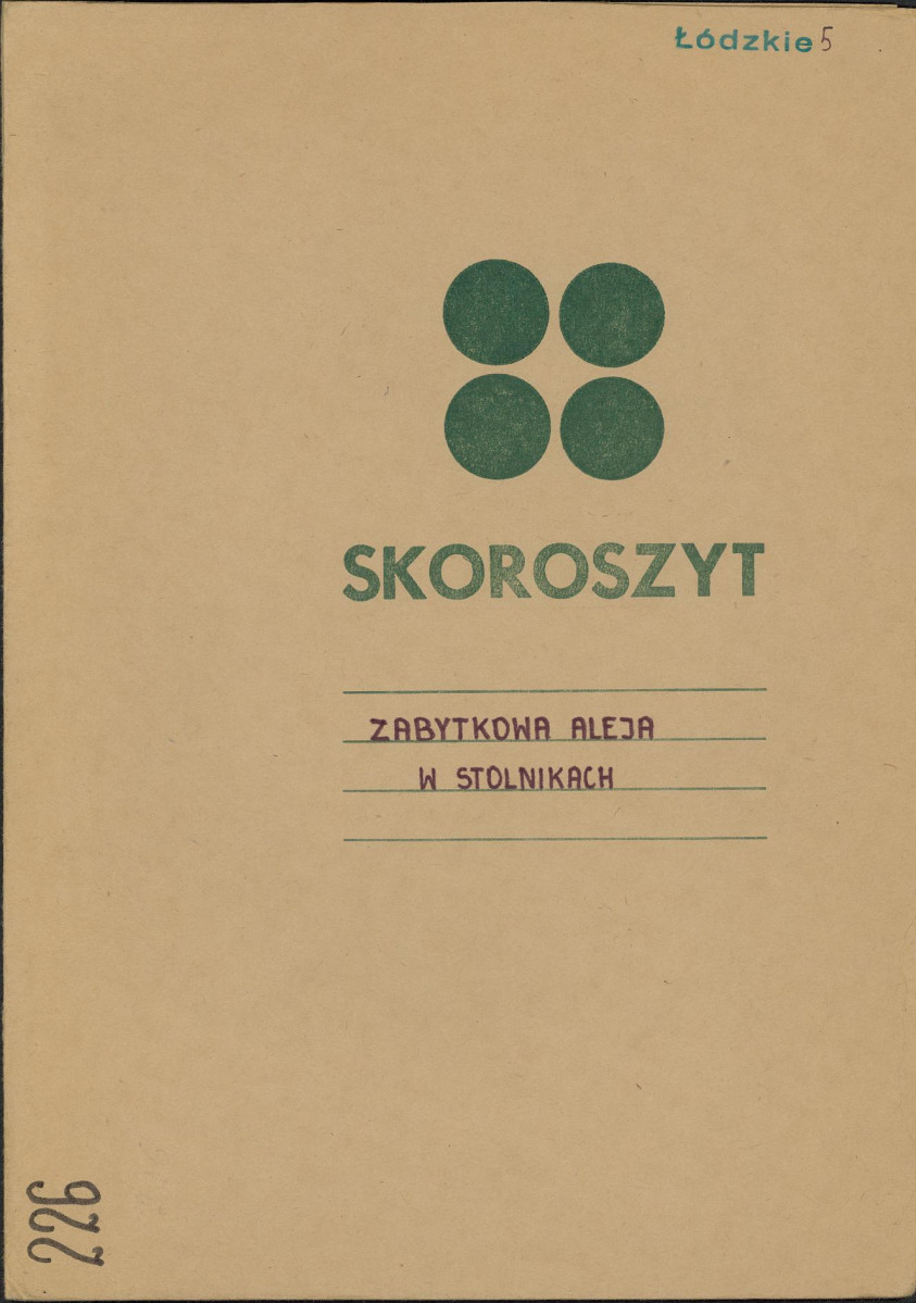 Ewidencja parkowa, skan nr 1