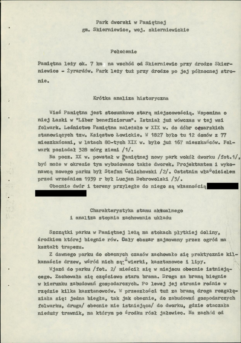 EP - Ewidencja parkowa, skan nr 6
