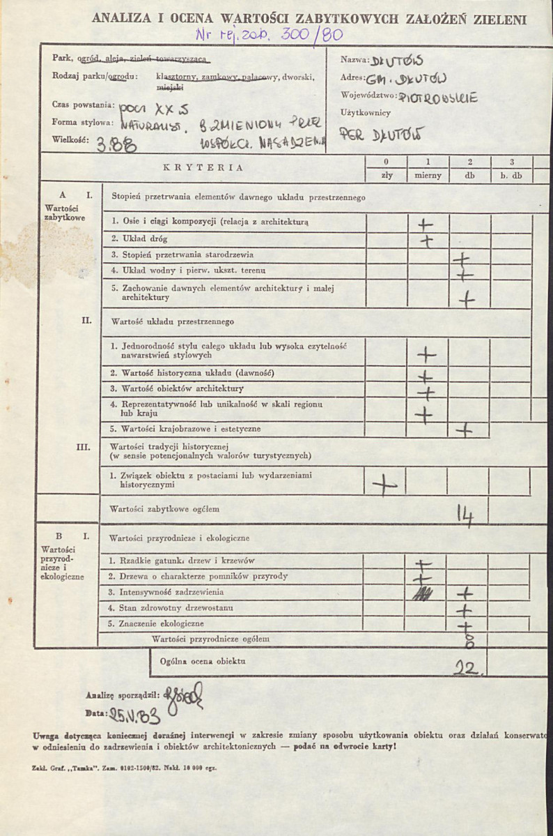 EP - Ewidencja parkowa, skan nr 3