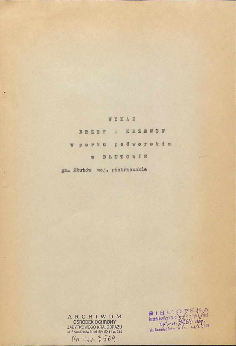 EP - Ewidencja parkowa, skan nr 35