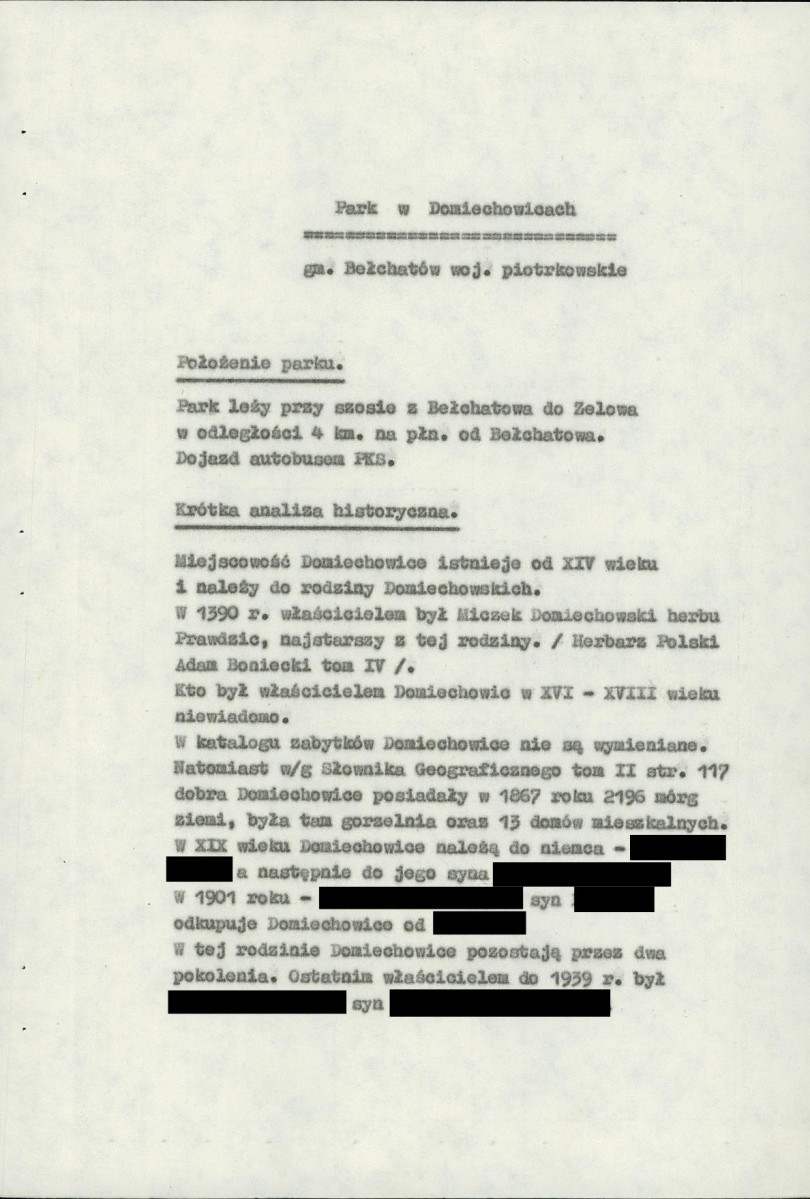 EP - Ewidencja parkowa, skan nr 6