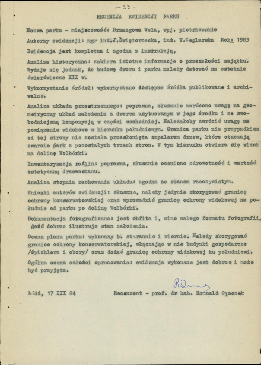 EP - Ewidencja parkowa, skan nr 28