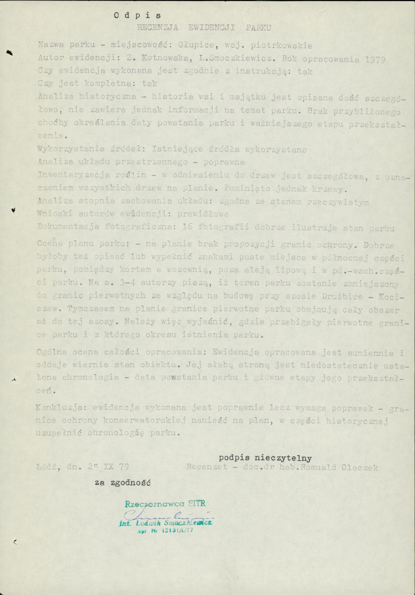 EP - Ewidencja parkowa, skan nr 38