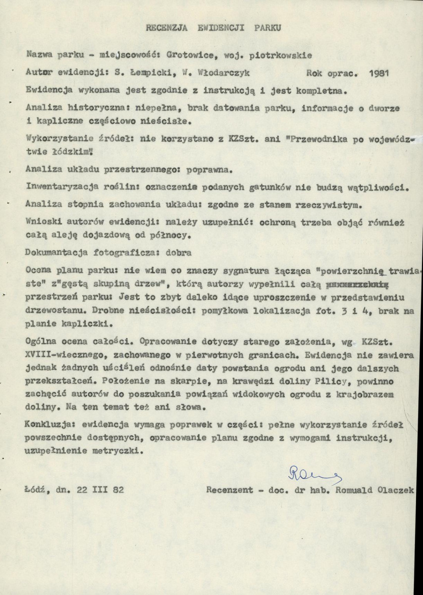 EP - Ewidencja parkowa, skan nr 22