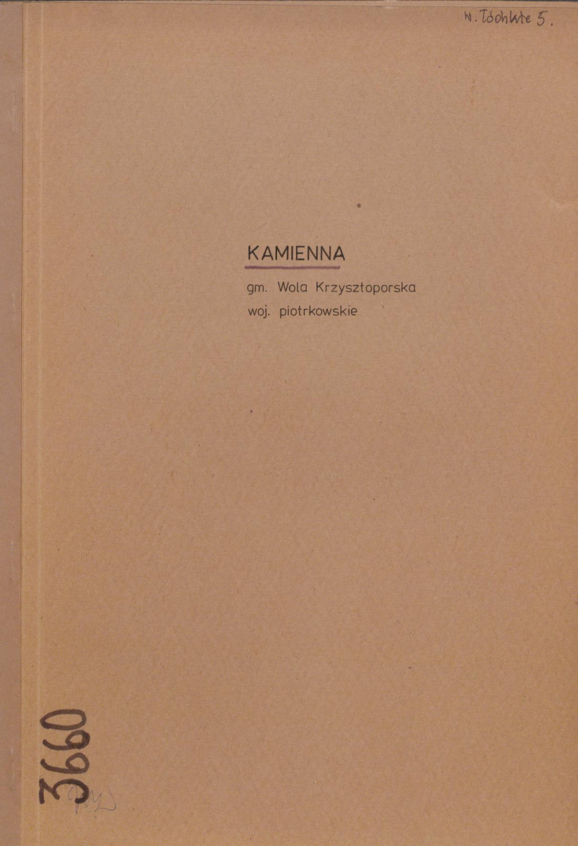 EP - Ewidencja parkowa, skan nr 1