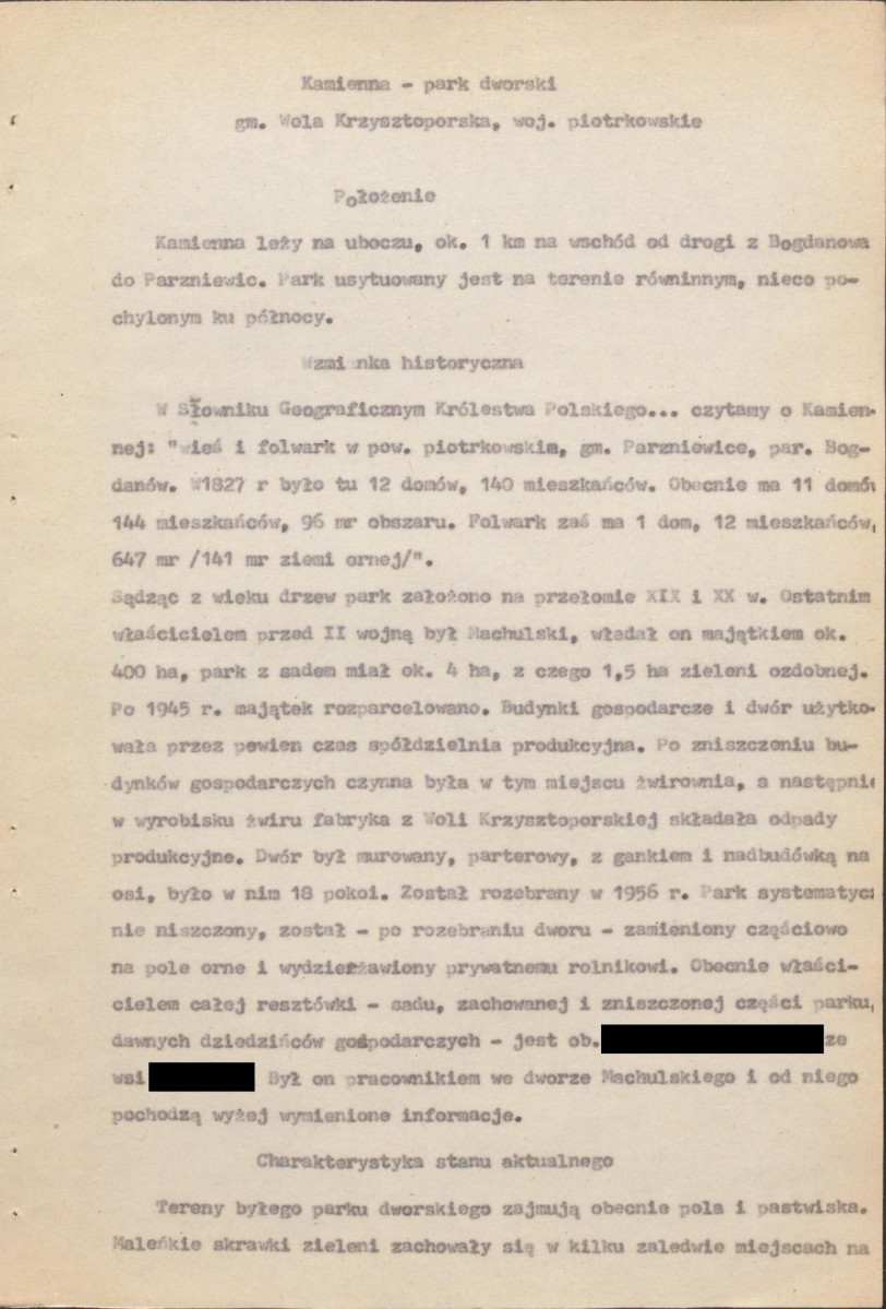 EP - Ewidencja parkowa, skan nr 6