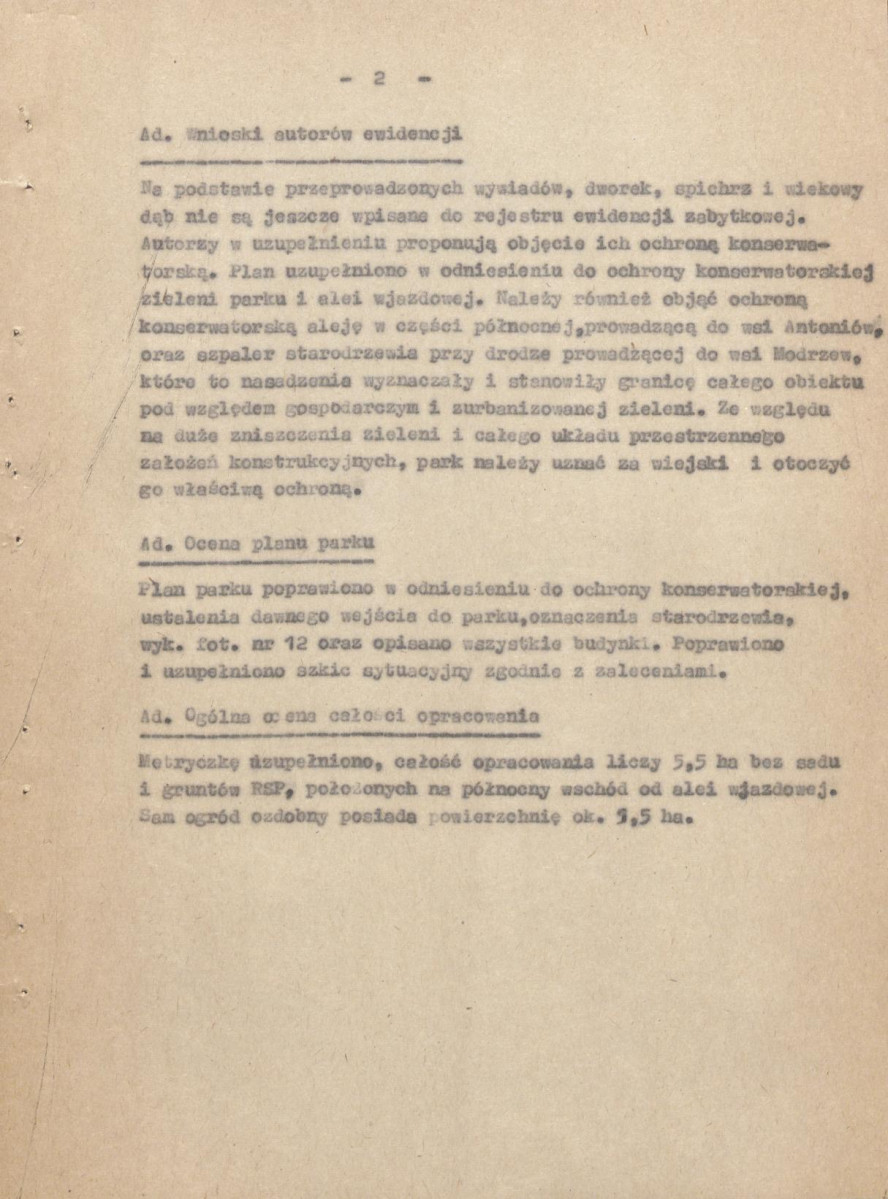 Ewidencja parkowa, skan nr 28