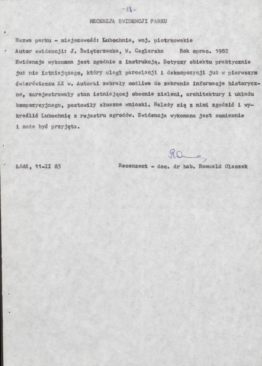 EP - Ewidencja parkowa, skan nr 23