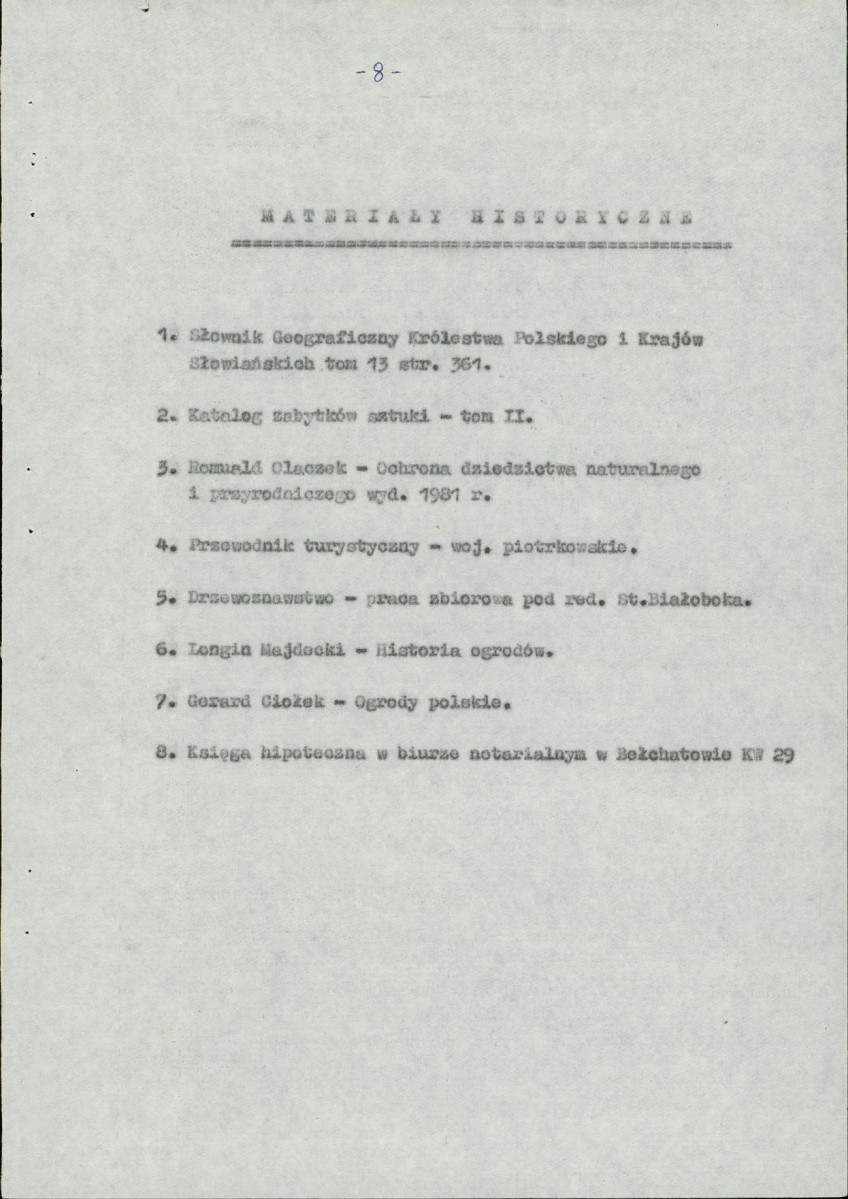 EP - Ewidencja parkowa, skan nr 13