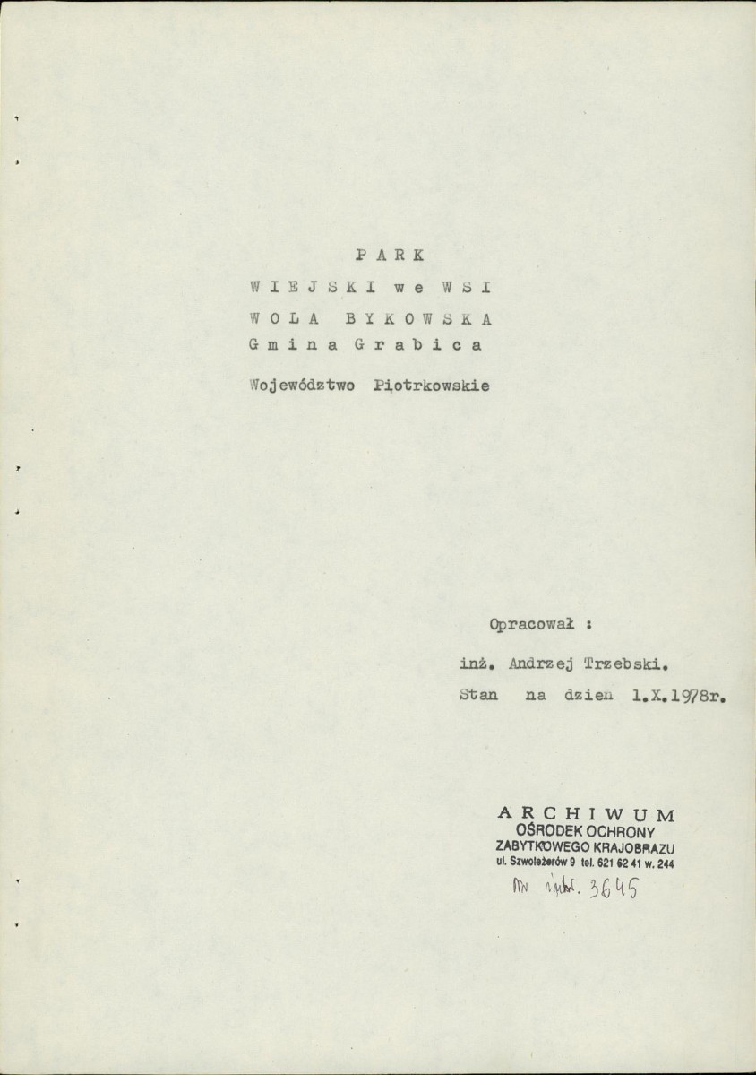 Ewidencja parkowa, skan nr 6