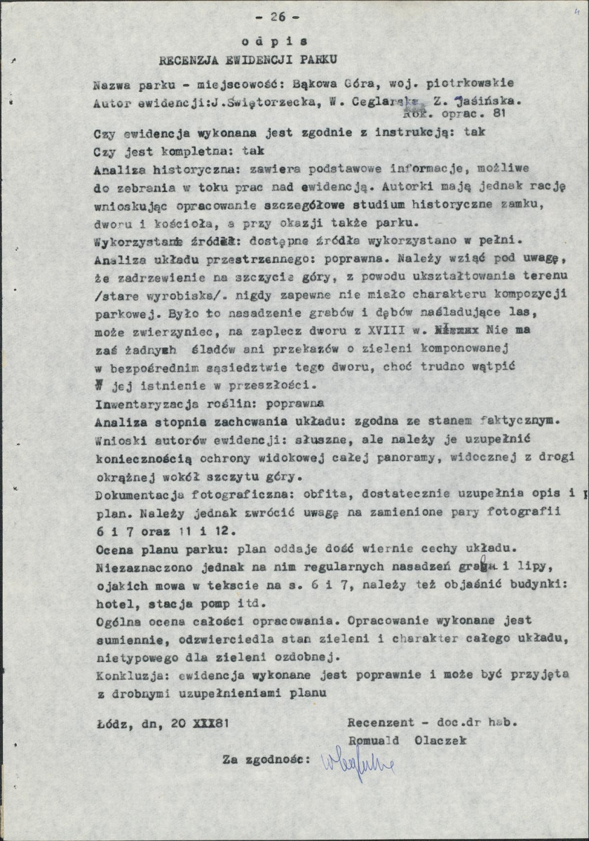 Ewidencja parkowa, skan nr 32