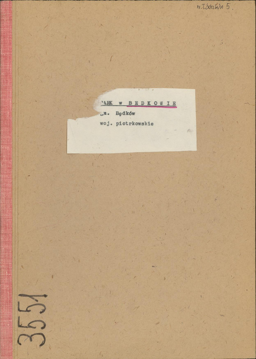 EP - Ewidencja parkowa, skan nr 1