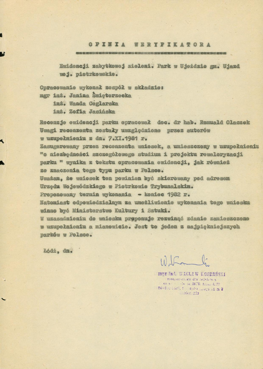 EP - Ewidencja parkowa, skan nr 44
