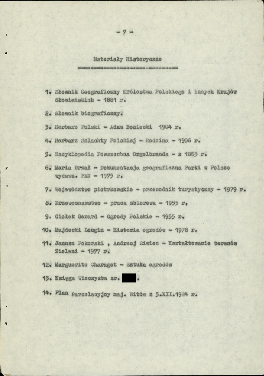 EP - Ewidencja parkowa, skan nr 28