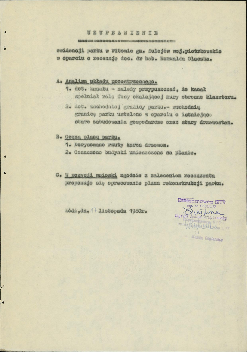 EP - Ewidencja parkowa, skan nr 30