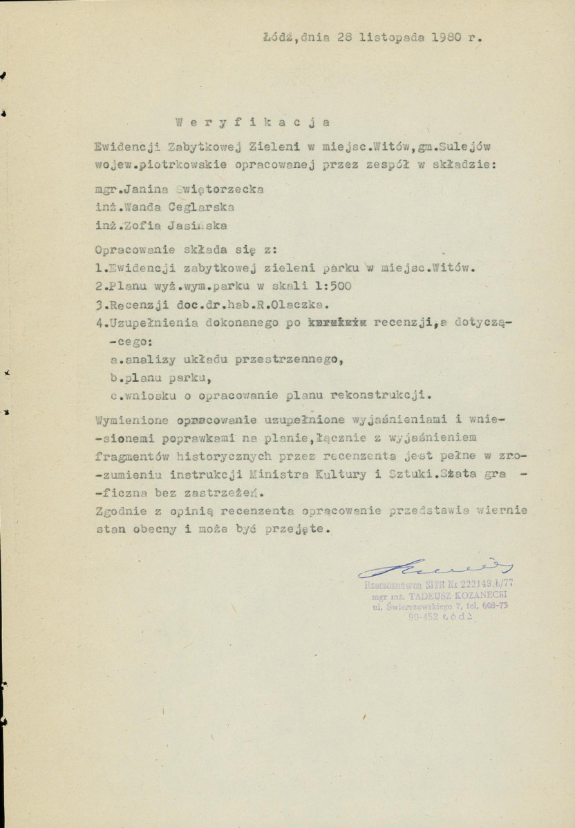EP - Ewidencja parkowa, skan nr 31